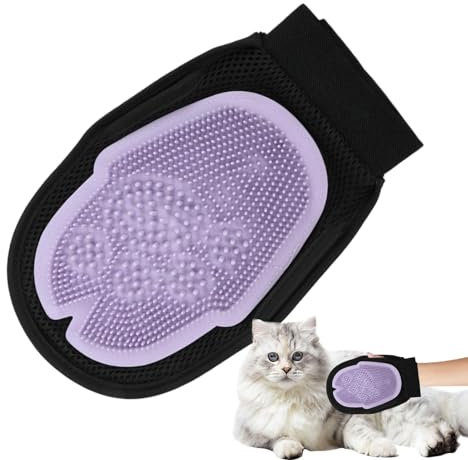 Generisch Hundewaschhandschuhe, Katzenhandschuhe zur Pflege - Katzenpinselhandschuh | Haarentferner, Badezubehör, Pflichspuschel für Kaninchen und, Welpen