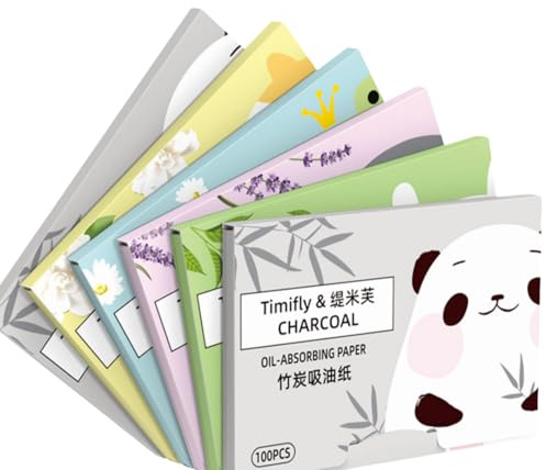 Face Blotting Paper Sheets for Oily Skin - 600Pcs Oil Cosmetic Blotting Sheets for Face, Portable Size 9cmx6cm，Oil Absorbing Sheets Suitable for Unisex All Skin Types