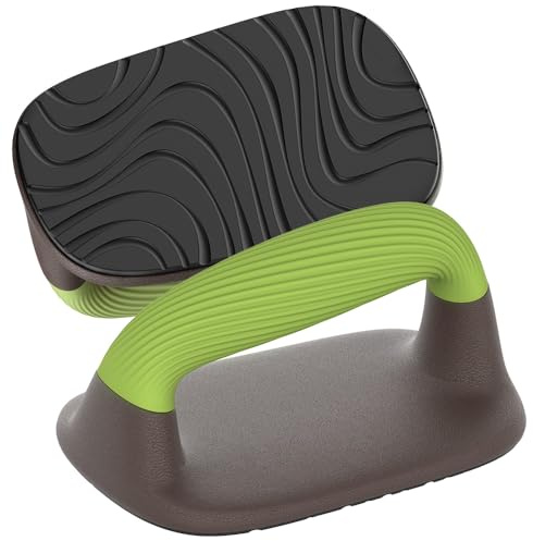 Lifeswell Barres de pompes – Poignées ergonomiques pour entraînement de musculation au sol, supports antidérapants avec poignée douce, barres de pompes pour entraînement à domicile, vert olive