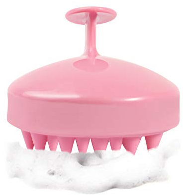 Maxsoft Kopfhaut Massagebürste, scalp massager Haarbürste für Peeling und Kopfmassage[Nass & Trocken]