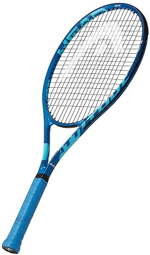 HEAD Metallix Attitude Elite Raquette de Tennis légère pré-cordée pour Adulte – Tour de tête Midplus pour Un mélange de Puissance et de contrôle