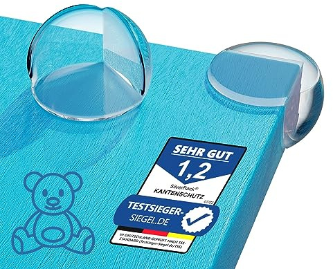 SilverRack hörnskydd, kantskydd, baby, transparent, 10 stycken möbler