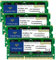 Timetec Hynix IC 8GB Kit (2x4GB) DDR3 1333MHz PC3-10600 Unbuffered Non-ECC 1.5V CL9 2Rx8 Dual Rank 204 Pin SODIMM Laptop Notebook Computer Memory RAM Module Upgrade (32GB Kit(4x8GB))
