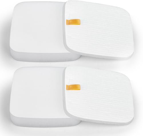 MXZONE NV602 Filter Replacement for Shark Hoover, NV602UK NV602UKT NV702UK NV702UKT NV612UK NV612UKT NZ710UK NZ690UK for Shark Classic Upright Lift-Away Vacuum, 2 pack