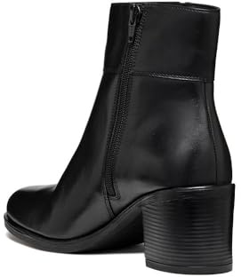 Geox D New Asheel C - Stivaletti da donna, Nero, 39 EU