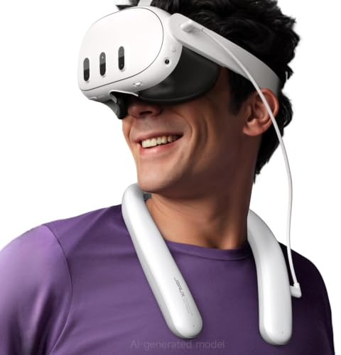 JSAUX Batteria per Oculus Quest 3 2, 10000 mAh PD caricabatterie rapido (tempo di gioco extra 4-6 H), accessori VR Extend Power, compatibile con Oculus Quest 2, Meta Quest 3, PSVR 2, Pico 4 e altro
