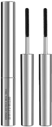 Iron Eye Mascara Facelove, Natürliche, Verlängernde und Pflegende Mascara, 3D Curling Wimperntusche, Borstenlose Metallwimpernbürste, Wasserdicht & Langanhaltend