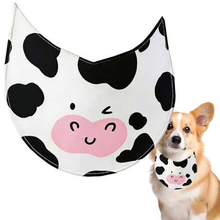 Babero para perro, toalla impermeable ajustable, bandana para mascotas, paño suave y absorbente para el cuello, accesorio para uso diario, vacaciones, disfraces, fiestas, Pascua, aseo fotográfico
