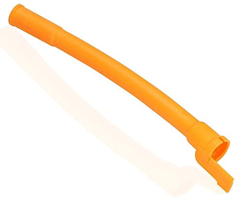 Motorölmessstab Rohrtrichter Kfz-Ersatz OEM 038103663 Messstabrohr (Orange)