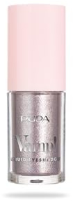 Pupa Ombretto Liquido Vamp! Colore 003 Smokey Lilac - Ombretto liquido dal Finish scintillante, lunga Tenuta, disponibile in 12 diverse Tonalità (Formato 4 ml)