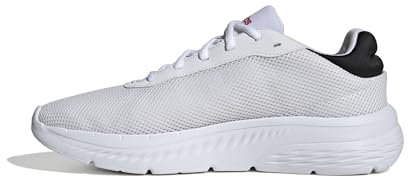 adidas Herren Cloudfoam Comfy Shoes Schuhe, FTWR White/core Black/Better Scarlet, 46 2/3 EU