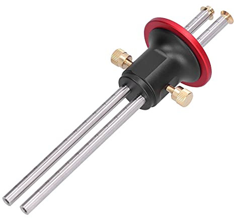 Eujgoov Marcatura per la Lavorazione del Legno Calibro per Marcatura del Legno Lama di Coltello Strumento di Carpenteria Manopola Righello Scribe per la Lavorazione