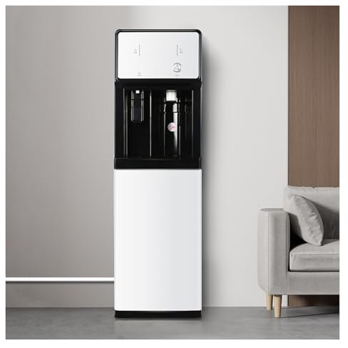 Dispensador De Agua Enfriadora Con Alimentación De Red, Estación De Agua For Oficina En Casa, Temperatura Ambiente Fría Y Caliente, Máquina De Hidratación Familiar De Piso/fuente For Beber Té Y Café,