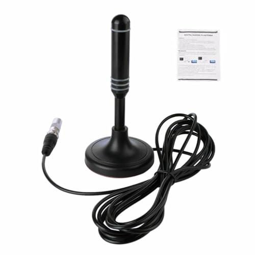 High Gain Freeview TV Antenna, Indoor/Outdoor Digital HD for Smart TVs - Anti-Interference Portable Design With USB Tuner for Enhanced Home Entertainment