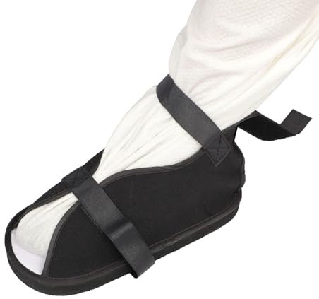AQUASHIELDING Chaussure chirurgicale Post-opératoire, Chaussure moulée antidérapante à Bout Ouvert pour Pied Post-opératoire, Chaussure chirurgicale Respirante, Support de Fracture postopératoire,XL