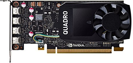 PNY NVIDIA Quadro P1000 Professional gddr5 Graphics Board (VCQP1000-PB)