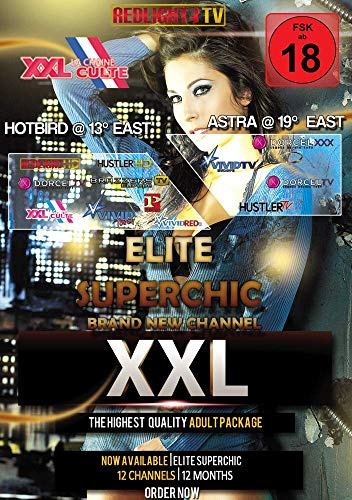 Redlight Elite Superchic 12 Carte de contrôle Viaccess 12 Mois + Brazzers TV