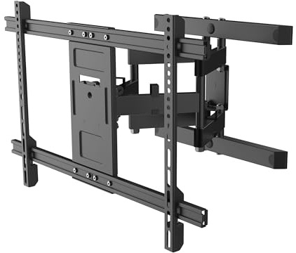 Metronic 451072 TV-Wandhalterung, schwenkbar, neigbar, für Fernseher mit 70-90 Zoll (178 cm), LED/LCD-Bildschirm, bis 60 kg, max. VESA 600 x 400 mm