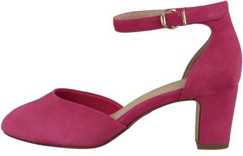 Tamaris Damen Klassische Pumps, Frauen Absatzschuhe,Absatzschuhe,Heels,hochhackige Schuhe,stoeckelschuhe,Ausgehschuhe,Abendschuhe,Fuxia,40 EU