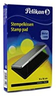 Metall-Stempelkissen getränkt, 1, Stempelfarbe schwarz, nachfüllbar