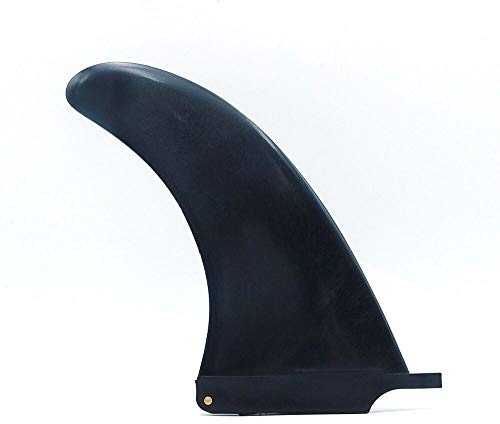 Namvo Aileron de surf souple de rechange pour planche de surf SUP, softboard, paddleboard, planches de surf, ailerons souples de rechange – Noir