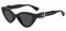 Sonnenbrillen Moschino MOS142/S 807 BLACK 51/20/140 Damen