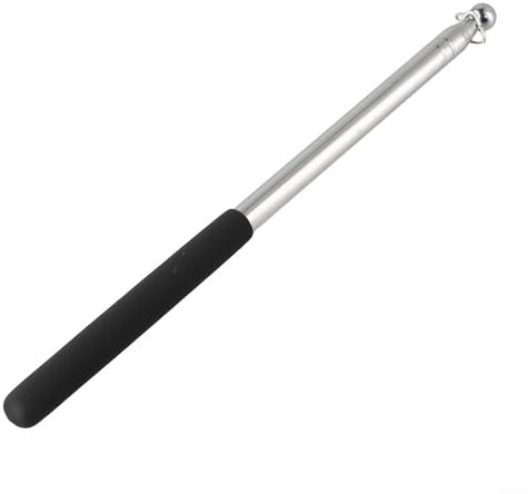 Puntatore retrattile per manica a vento, asta estensibile per bandiera, portatile e robusto, materiale in acciaio inossidabile
