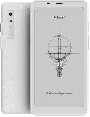 BOOX Palma 2 Mobile ePaper eBook Reader Fingerprint Recognition Smart Button Dual Microphones (White)