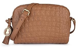 Tous Damen Sherton Umhängetasche, Braun (Cuero 995890622)