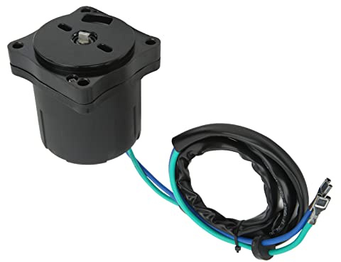 Dioche Moteur Hors-Bord inclinable, 12V Tilt Trim Motor Rsible Quick Start 36120 Zy9 013 Remplacement Antirouille pour Moteur Hors-Bord