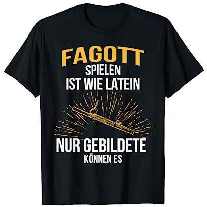 Fagottist Fagott T-Shirt