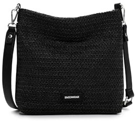 Emily & Noah Umhängetasche E&N Elda 65161 Damen Handtaschen Zweifarbig black 100