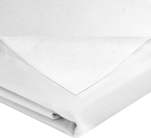 Entoilage Thermocollant 300 x 100 cm, Tissu D'entoilage Thermocollant Et Fusible, Tissé Entoilage, Entoilage Fusible pour Les Plis de Repassage, la Couture, Le Bricolage et Les travaux manuels