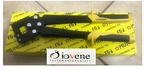 Pinza punzonatrice per assemblaggio montanti frontale CARTONGESSO mundial cod. 0555.010 (mm.315.660)