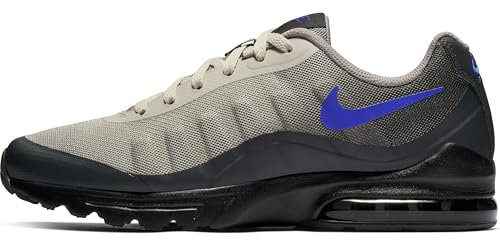 NIKE Men's Nike Air Max Invigor Basketball Shoe, Grey Blue Dark, 10 UK