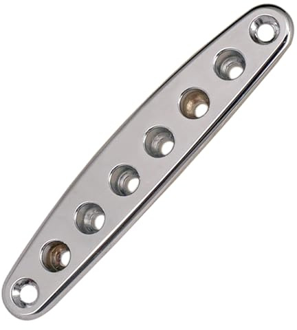 Guitar String Through Plate Mounting Sleeves Zinc Alloy E Bass String Through Plate Easy Installation Of E Bass Guitar Parts