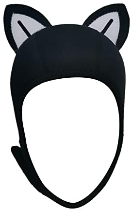Okiyakusama Capucha de Buceo Gorro Neopreno Estirable para Protección Accesorio de Buceo con Ventilación para Mujeres Niños Ideal para Natación
