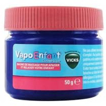 Vicks VapoEnfant - Bálsamo de masaje, (50 g