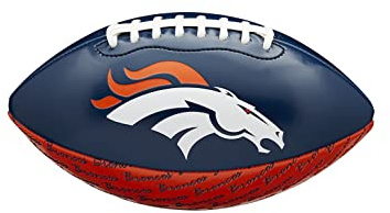 Wilson American Football MINI NFL Team Peewee, Kindergröße, Mischleder