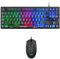 Mars Gaming MCPTKLES, RGB Combo Tastatur & Maus 3200DPI, TKL Design, Spanische Sprache