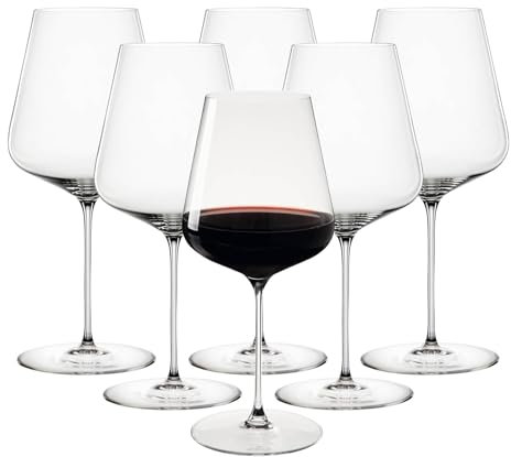 Spiegelau & Nachtmann, 6-teiliges Bordeauxglas-Set, Kristallglas, 750 ml, Definition, 1350135