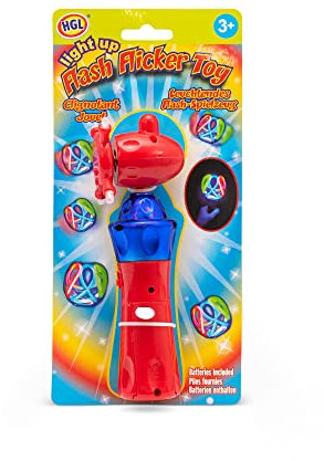 H GROSSMAN SV15533 Light UP Flash Flicker Toy, Red