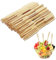 TAFACE Forchette da frutta, forchette in bambù, forchette in bambù, forchette da tavola naturali, rinnovabili, forchette in legno ecologiche
