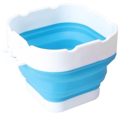 Pinselreiniger | Tragbare Zusammenklappbare Pinselwaschanlage - 1.2L Wascheimer Pinselhalter Reiniger Mal-erei Wasserbecher Für Aquarell Ölmalerei