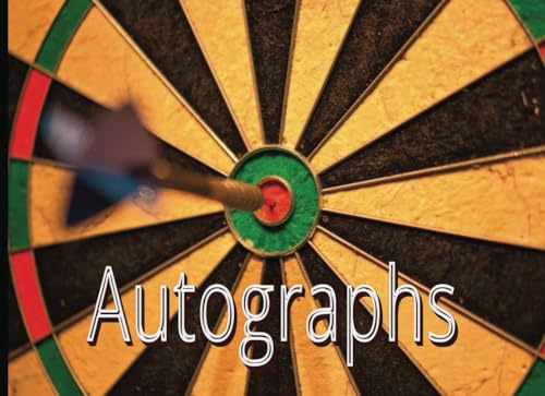 Darts Autograph Book