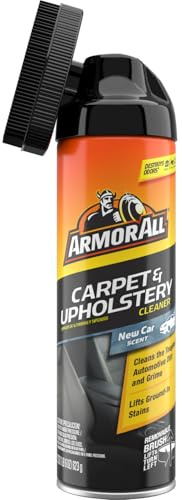 Armor All Carpet and Upholstery Cleaner Spray , Car Upholstery Cleaner for Tough Stains, 22 Fl Oz, 1 Count (Pack of 1)