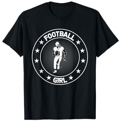 American Football Girl - American Football Player T-Shirt