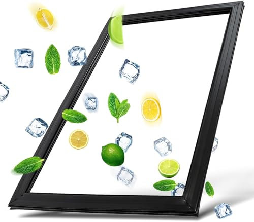 NBEST Kühlschrankdichtung Türdichtung Kühlschrank Reparaturset Kühlgefrierkombination Türgummi Universal,aus Gummi