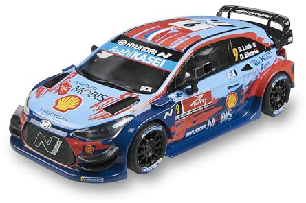 SCALEXTRIC - Auto da corsa originale - Auto Slot Scala 1:32 (Hyundai i-20 WRC - Loeb Türkiye)
