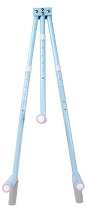 Professionell Bensträckare, 180° Delad Maskin For Flexibilitet, Infällbar Splitmaskin, Flexibilitetsstretchutrustning, Med Svampfötter For Hemmayoga Gym Fitness(Blue)